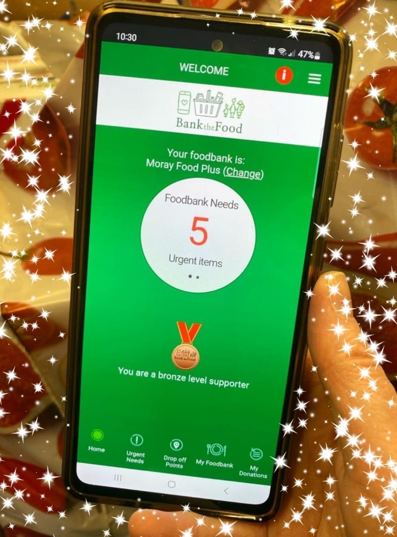 Bank the Food app